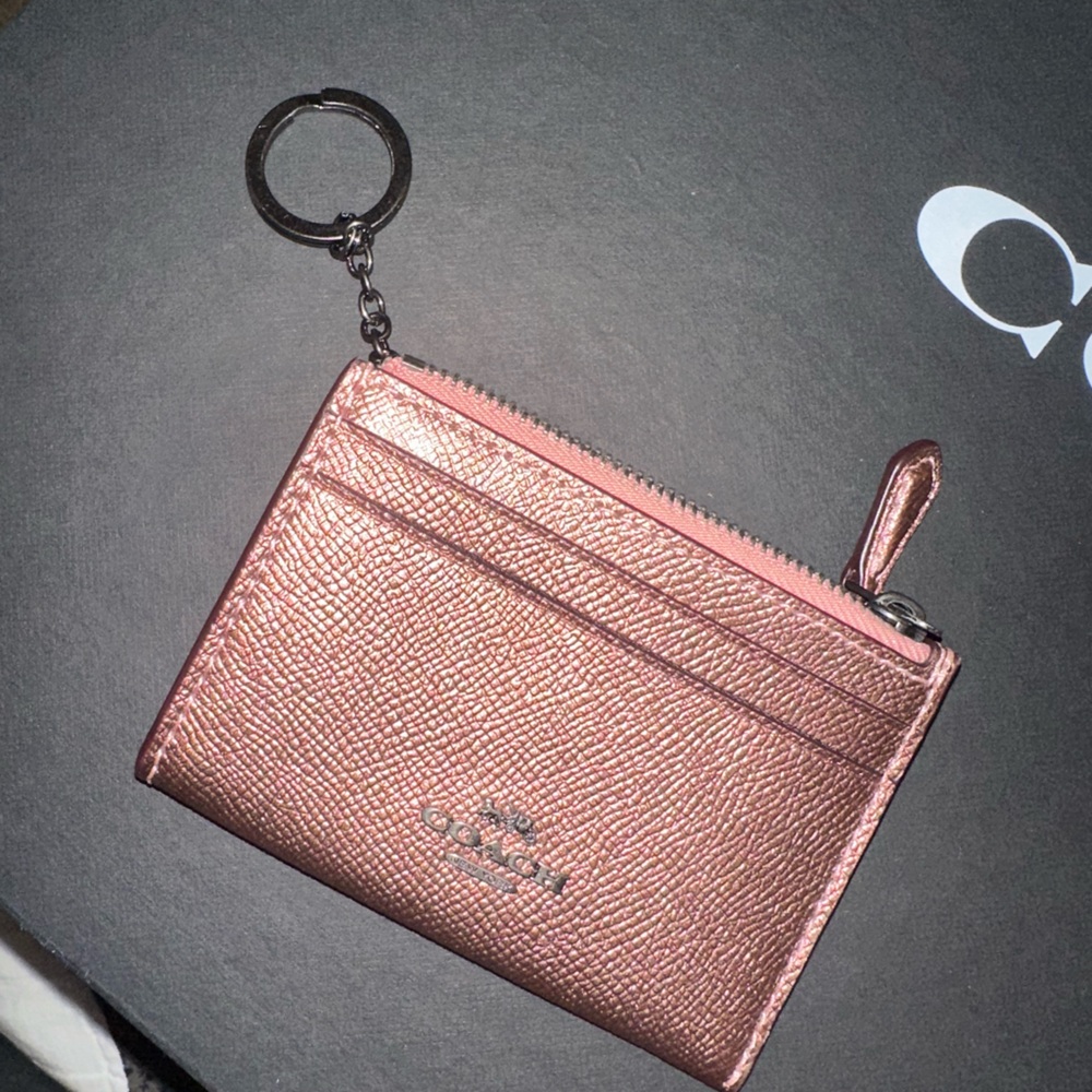 Coach Rose Gold Card Holder - Picture 3 of 4